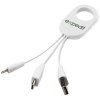 Cble de recharge 3-en-1  marquer avec votre logo