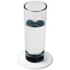 Sous-verre rond Renzo en plastique