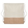 INDIA - Sac à cordon avec détails jute