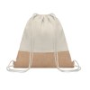 INDIA - Sac à cordon avec détails jute