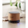 ROUND BAMBOO - Haut-parleur sans fil bambou