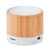 ROUND BAMBOO - Haut-parleur sans fil bambou