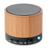 ROUND BAMBOO - Haut-parleur sans fil bambou