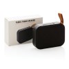 Enceinte avec tissu