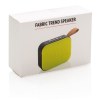 Enceinte avec tissu