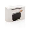 Enceinte avec tissu
