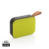 Enceinte avec tissu