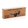 Lunettes de soleil en fibre de paille