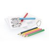 Pochette 6 crayons couleurs (+Tampographie TA31)