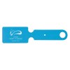 Etiquette bagage pvc gomme mat (+Sérigraphie GO61)