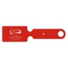 Etiquette bagage pvc gomme mat (+Sérigraphie GO61)