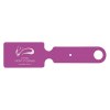 Etiquette bagage pvc gomme mat (+Sérigraphie GO61)
