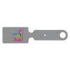 Etiquette bagage pvc gomme mat (+Quadri numérique QV11)