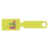 Etiquette bagage pvc gomme mat (+Quadri numérique QV11)
