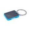 Porte-cles jeton anthracite (+Gravure laser métal YA11)