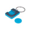 Porte-cles jeton anthracite (+Gravure laser métal YA11)