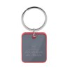 Porte-cles jeton anthracite (+Gravure laser métal YA11)