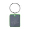 Porte-cles jeton anthracite (+Gravure laser métal YA11)