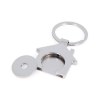 Porte cles jeton maison (+Gravure laser métal YA21)