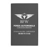 Porte-carte grise imit cuir (+Quadri numérique QV11)