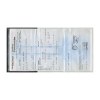 Porte-carte grise pvc marbre (+Quadri numérique QV11)