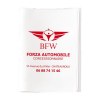 Porte-carte grise pvc stand. (+Sérigraphie GO41)