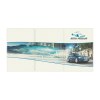 Porte-carte grise pvc mat (+Quadri numérique QV11)