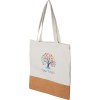 Sac shopping en coton et liège Dalia