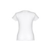 THC SOFIA WH. T-shirt femme en coton ceinturé. Couleur blanche