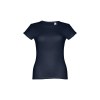 THC SOFIA. T-shirt ceinturé en coton pour femme