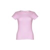 THC SOFIA. T-shirt ceinturé en coton pour femme
