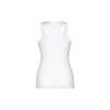 Women's sleeveless cotton T-shirt. White