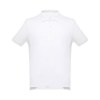 THC ADAM WH. Polo à manches courtes en coton pour hommes. Couleur blanche