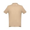 THC ADAM. Polo à manches courtes en coton pour hommes