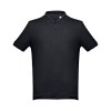 THC ADAM. Polo à manches courtes en coton pour hommes