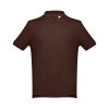 THC ADAM. Polo à manches courtes en coton pour hommes
