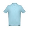 THC ADAM. Polo à manches courtes en coton pour hommes