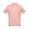 THC ADAM. Polo à manches courtes en coton pour hommes