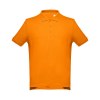 THC ADAM. Polo à manches courtes en coton pour hommes