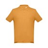 THC ADAM. Polo à manches courtes en coton pour hommes