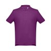 THC ADAM. Polo à manches courtes en coton pour hommes