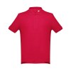 THC ADAM. Polo à manches courtes en coton pour hommes