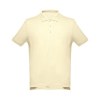 THC ADAM. Polo à manches courtes en coton pour hommes