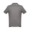 THC ADAM. Polo à manches courtes en coton pour hommes