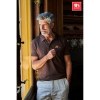 THC ADAM. Polo à manches courtes en coton pour hommes