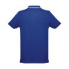 THC ROME. Polo bicolore en coton pour hommes