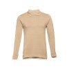 THC BERN. Polo à manches longues en coton cardé pour hommes