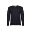 THC MILAN. Pull col V pour homme en coton et polyamide