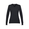 THC MILAN WOMEN. Pull à col V pour femmes en coton et polyamide