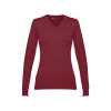 THC MILAN WOMEN. Pull à col V pour femmes en coton et polyamide